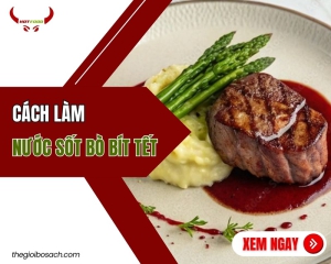 Cách làm nước sốt bò bít tết