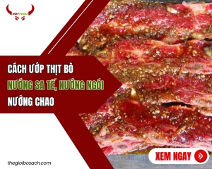 Cách Ướp Thịt Bò Nướng Sa Tế, Nướng Ngói, Nướng Chao