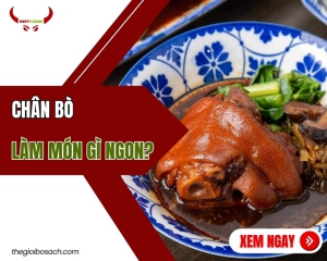 Các món ăn ngon được làm từ chân bò không thể bỏ lỡ 