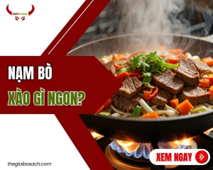 Nạm bò xào gì ngon?