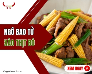 Ngô Bao Tử Xào Thịt Bò