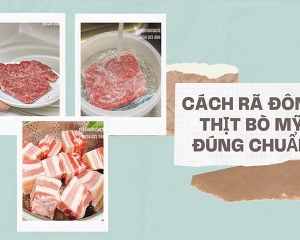 Cách Rã Đông Thịt Bò Mỹ Nhanh Chóng 