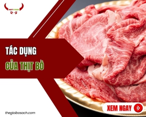 Tác dụng của thịt bò là gì?