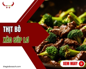 Thịt Bò Xào Súp Lơ