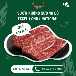 Sườn Không Xương Bò Excel / CND / National