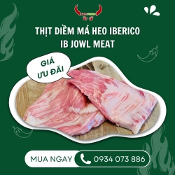 Thịt diềm má heo Iberico