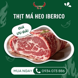 Thịt má heo IBERICO